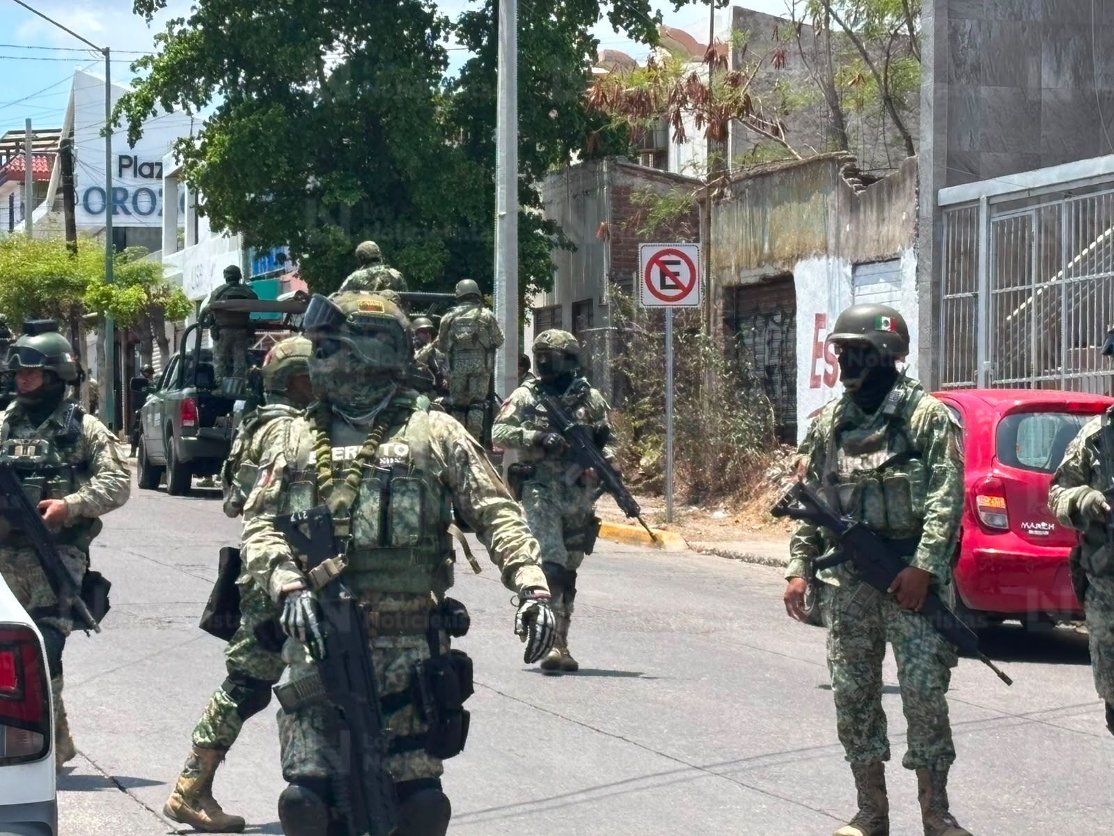 Ataque a balazos en la colonia Los Pinos de Culiacán
