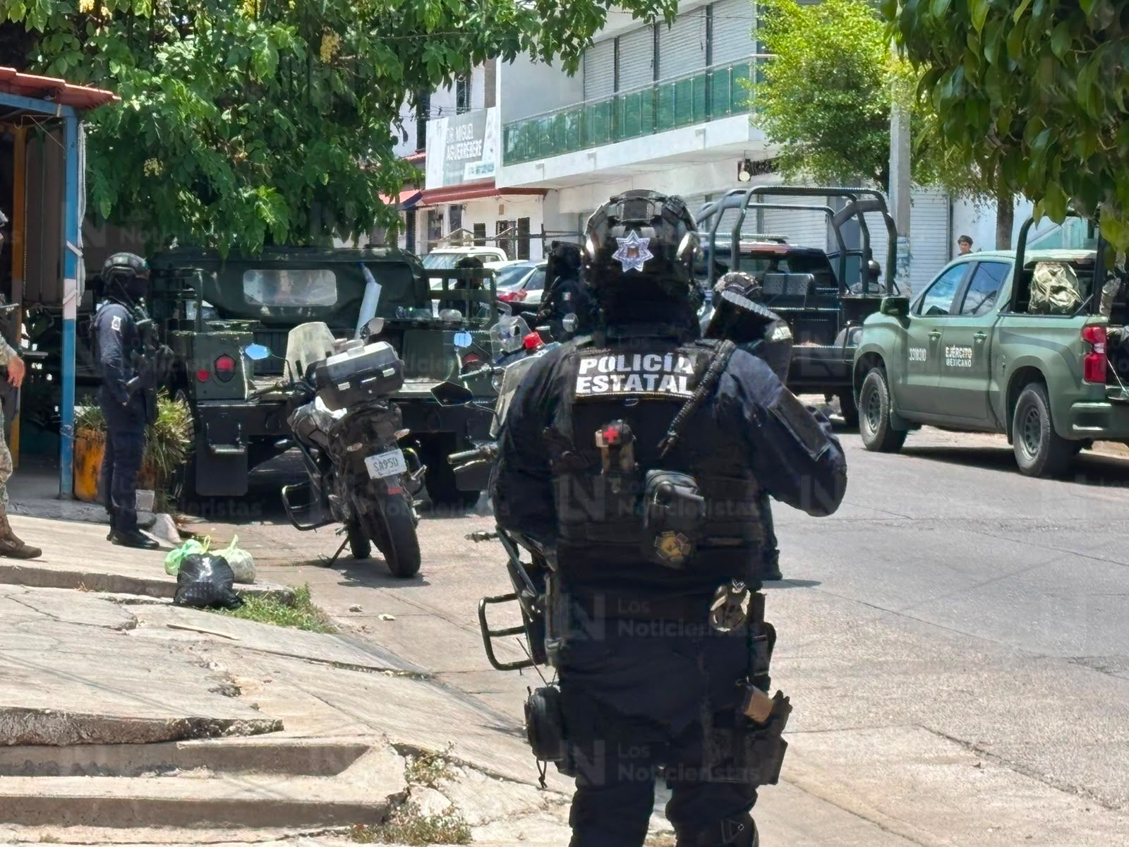 Ataque a balazos en la colonia Los Pinos de Culiacán