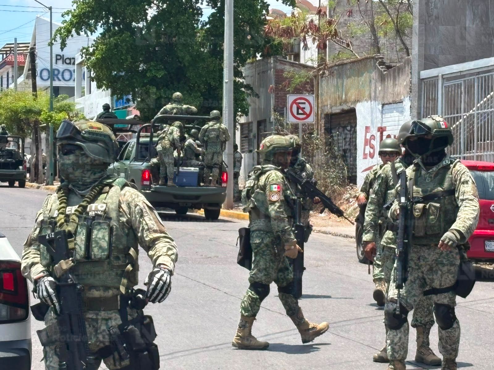 Ataque a balazos en la colonia Los Pinos de Culiacán