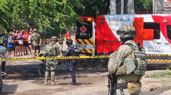 Atentado en la Ampliación 5 de Febrero de Culiacán, Sinaloa deja dos lesionados