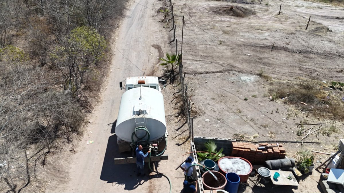 aumenta a 30 las comunidades con estiaje en culiacan