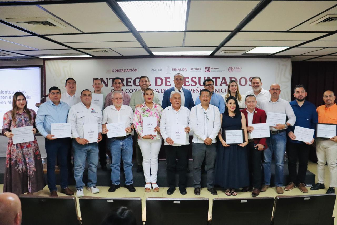 Badiraguato recibe reconocimiento por su resultado en la Guía Consultiva de Desempeño Municipal 2025
