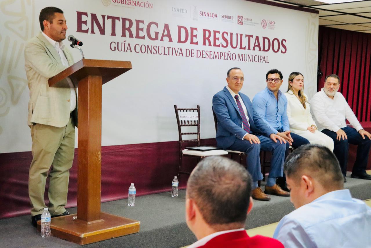 Badiraguato recibe reconocimiento por su resultado en la Guía Consultiva de Desempeño Municipal 2025