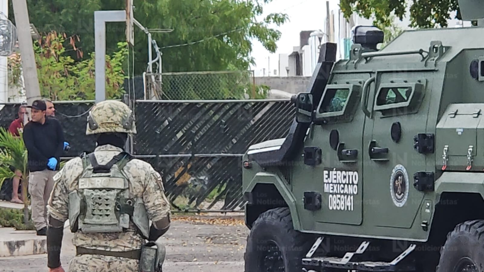 Balacera en Acueducto de Culiacán