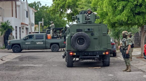 Atacan a balazos domicilio en el fraccionamiento Acueducto de Culiacán, Sinaloa