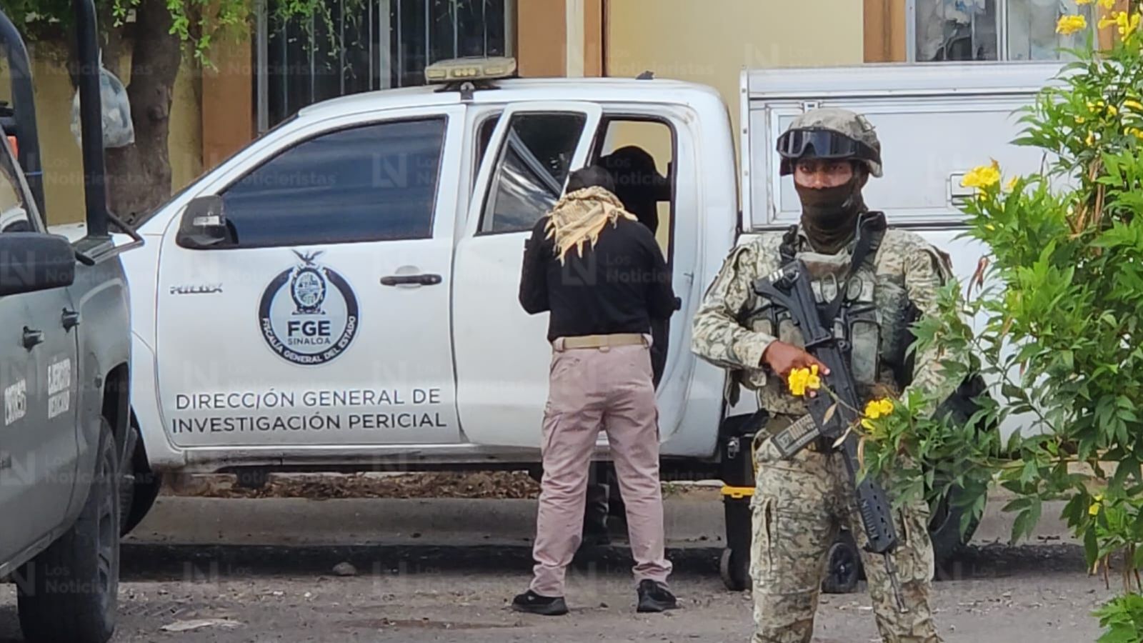 Balacera en Acueducto de Culiacán