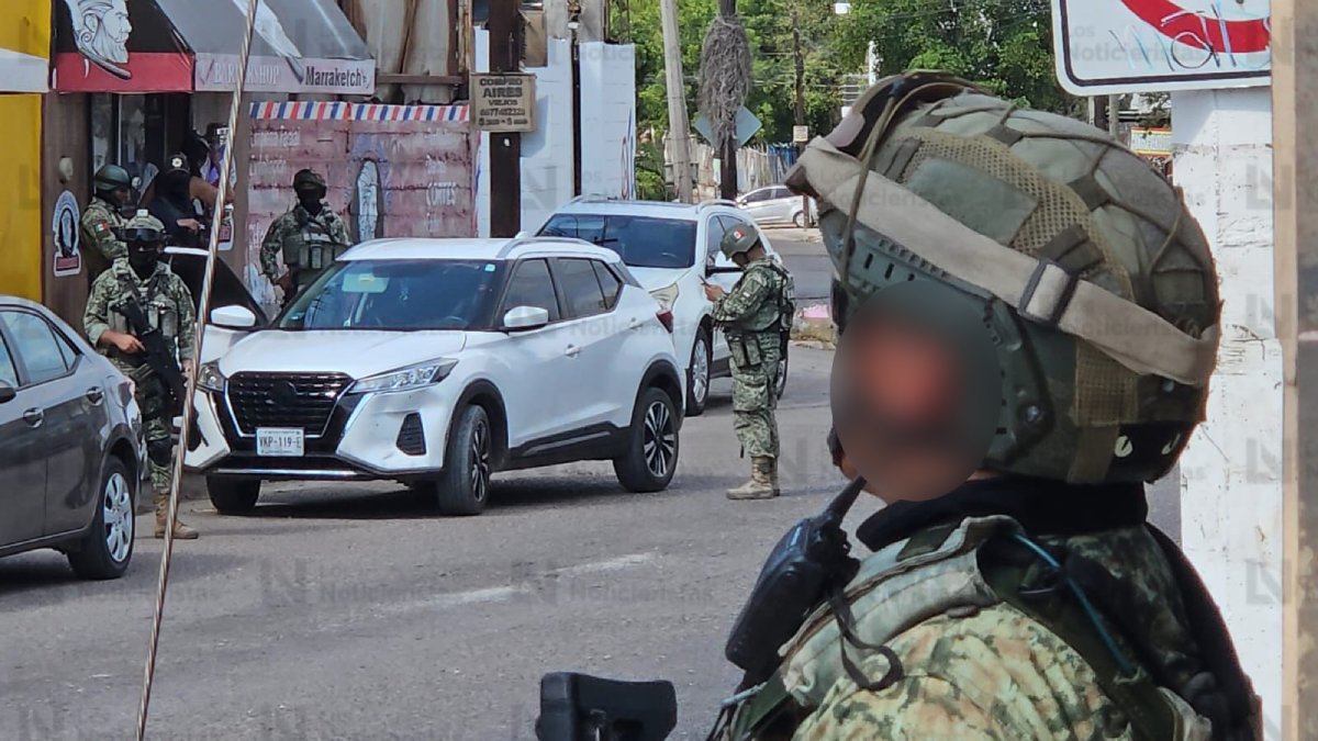 balacera en la 21 de marzo de culiacan bala ejercito mexicano lugar