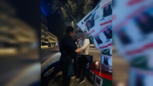 Balón de desaparecidas en Mazatlán