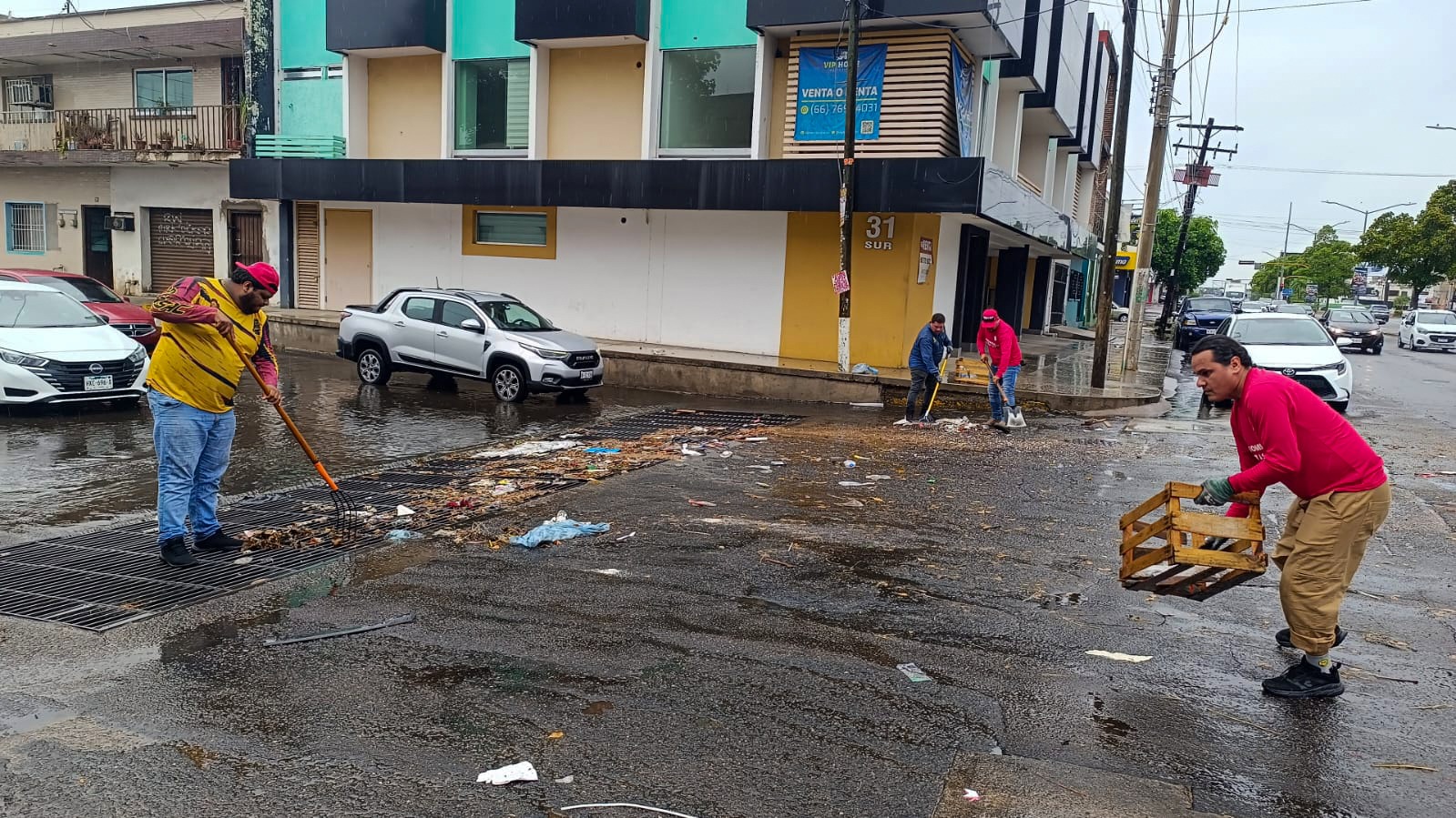 Basura lluvias Culiacán