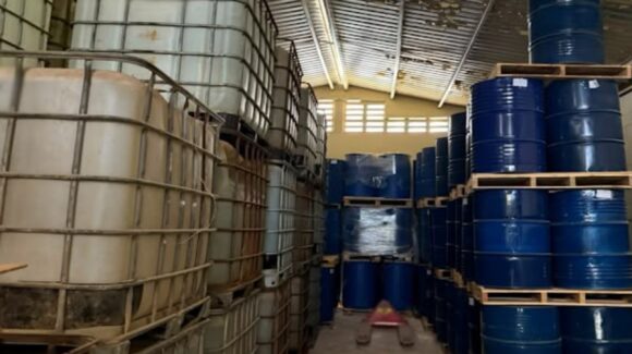 Incautación de metanfetamina líquida en Los Mochis, Sinaloa es ‘parte del trabajo cotidiano del Gabinete de Seguridad’: Sheinbaum