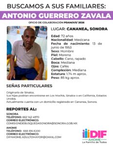 Antonio Guerrero desaparecido