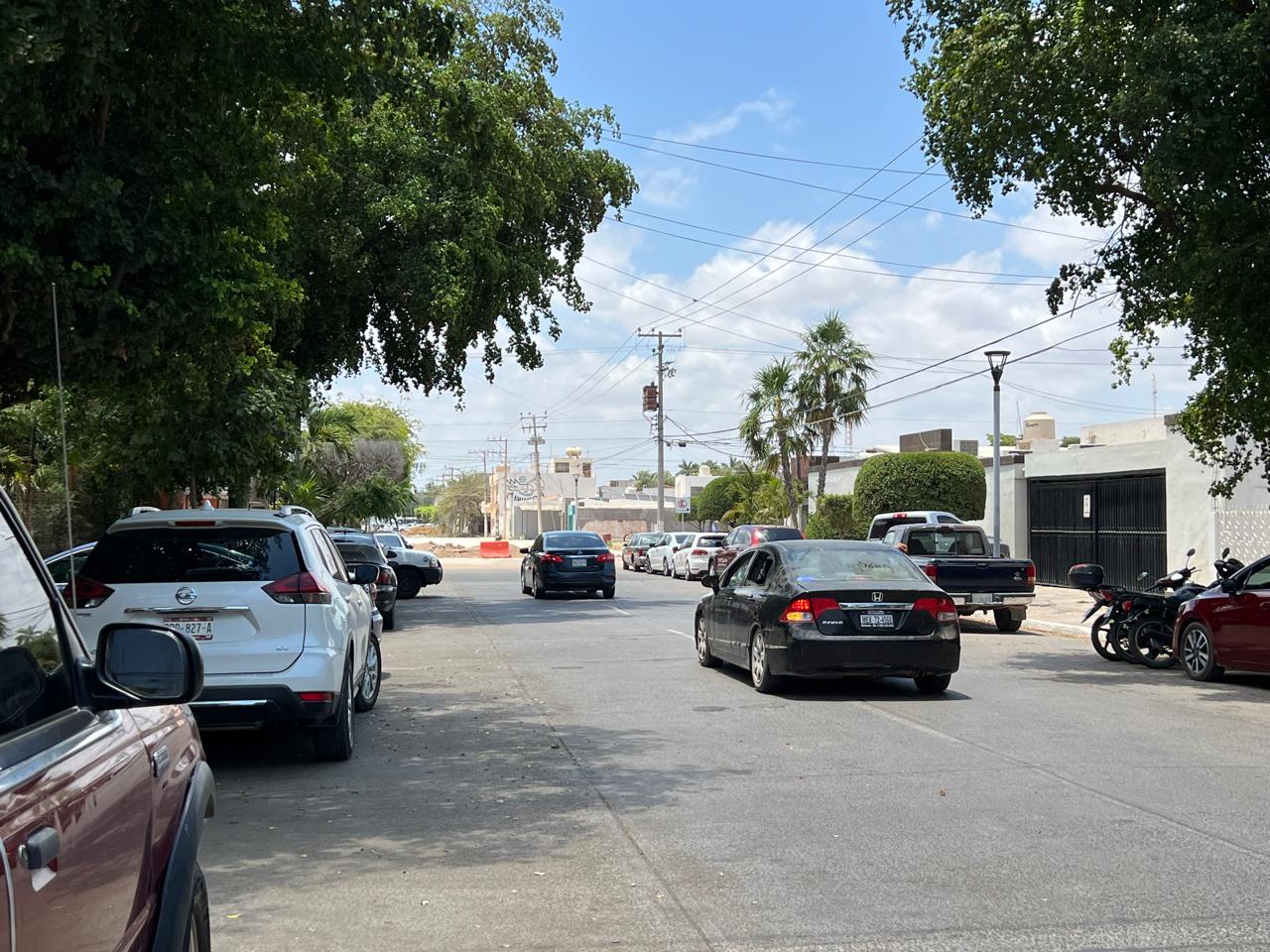 Calle Juan Carrasco, en Guasave