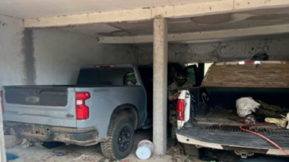 Fuerzas federales decomisan explosivos, armamento y vehículos en operativos en El Rosario y Mazatlán, Sinaloa