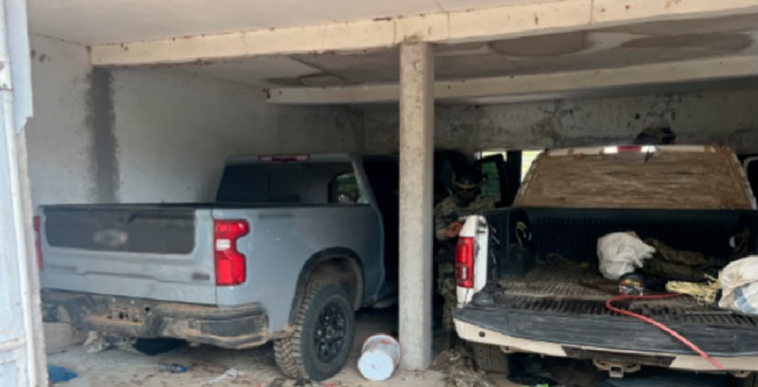 Decomiso en El Rosario y Mazatlán, Sinaloa