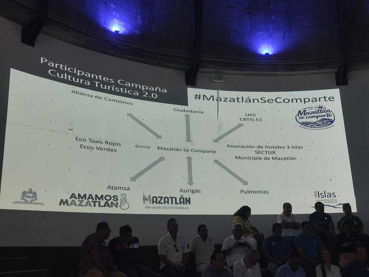 Anuncian la campaña "Mazatlán se comparte 2.0"