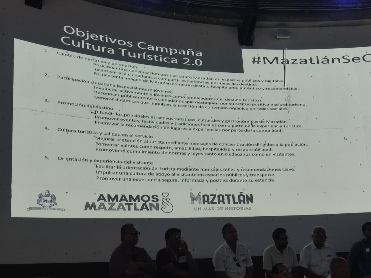 Anuncian la campaña "Mazatlán se comparte 2.0"