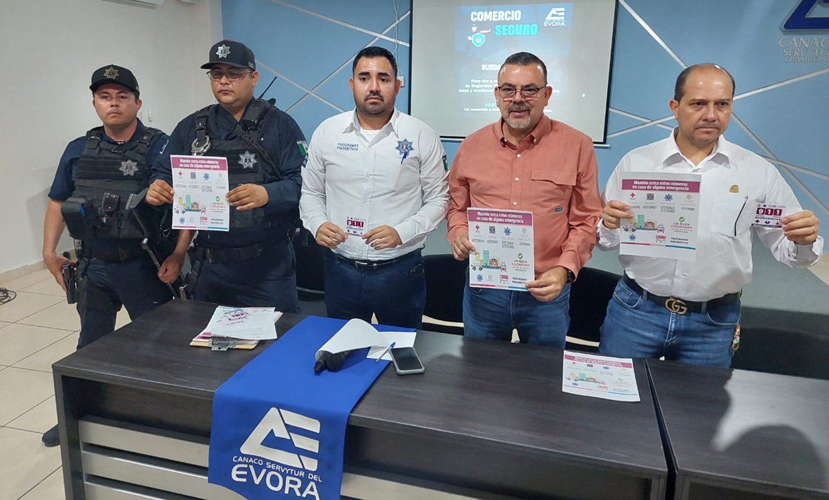 Refuerzan campaña Comercio Seguro en Salvador Alvarado