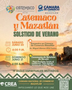 Canaco Mazatlán invita a recibir solsticio de verano