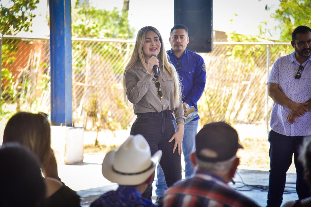 Caravana del Bienestar en Las Grullas Margen Izquierda, en Ahome