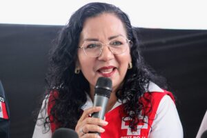 María del Rocío Sánchez Carrillo, directora Administrativa Local de Cruz Roja Mazatlán