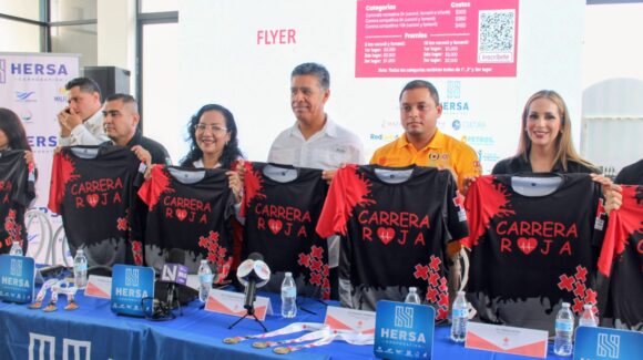 Todo listo para la “Carrera Roja 2026” de Cruz Roja Mazatlán, Sinaloa; Hersa Corporativo se suma al fomento deportivo
