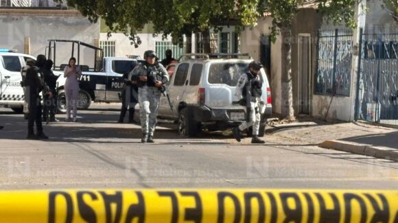 Atacan a balazos y queman la entrada de una casa en la colonia Ignacio Allende de Culiacán