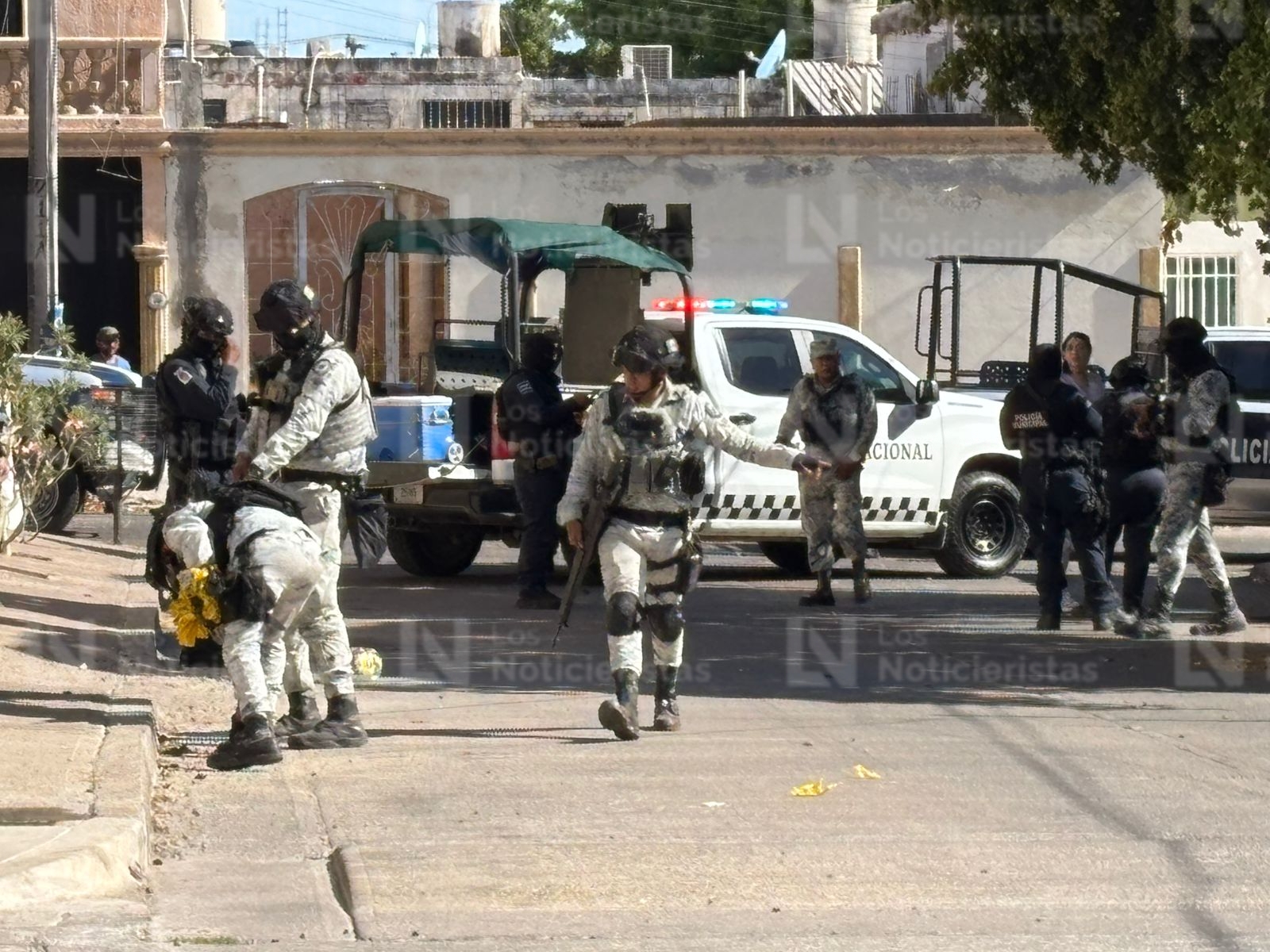 Vandalizan entrada de una casa en la colonia Ignacio Allende de Culiacán