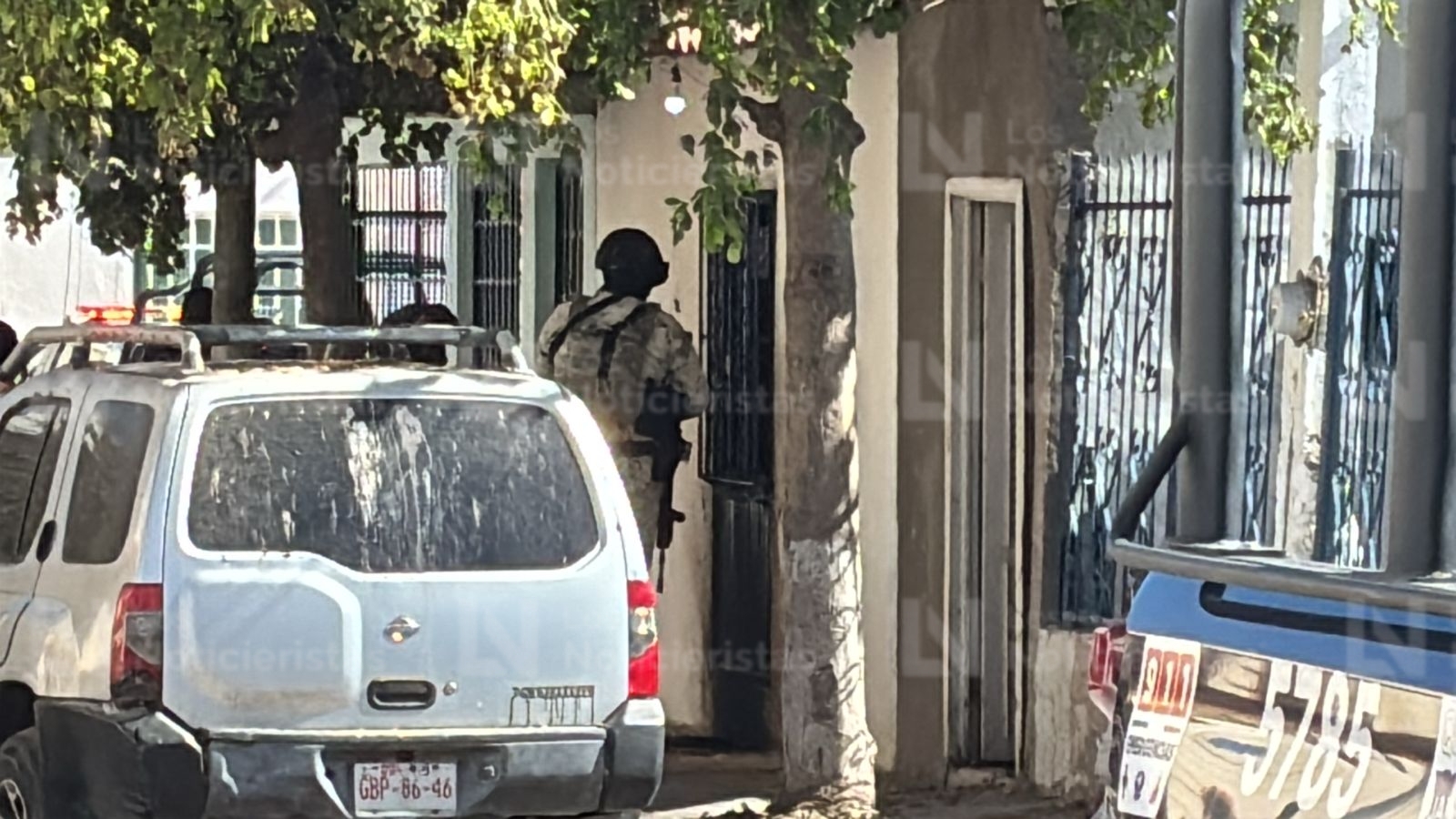 Vandalizan entrada de una casa en la colonia Ignacio Allende de Culiacán