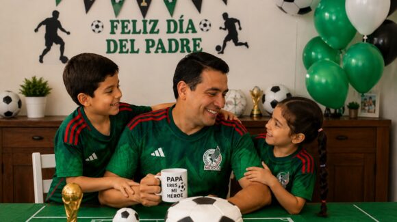 A propósito del Mundial 2026 y el Día del Padre ¡saca el papá futbolero que llevas dentro!