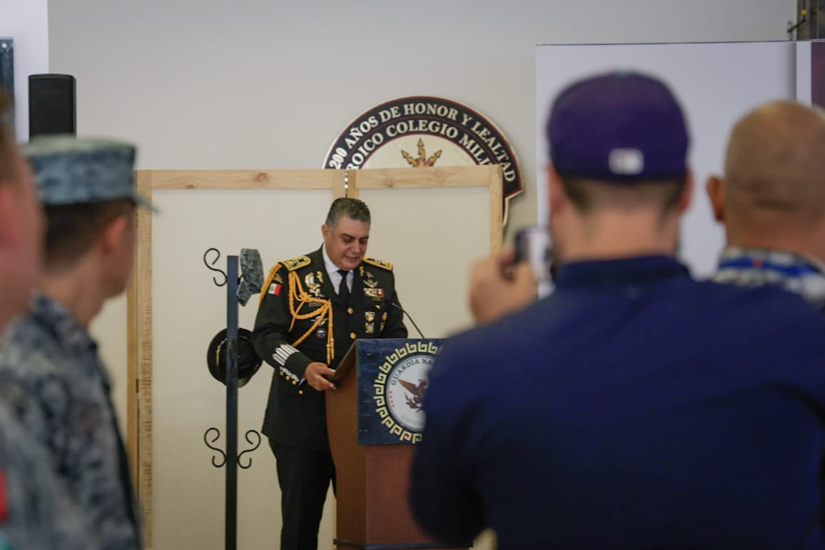 Ceremonia por el aniversario de la Guardia Nacional en El Sauz, Culiacán