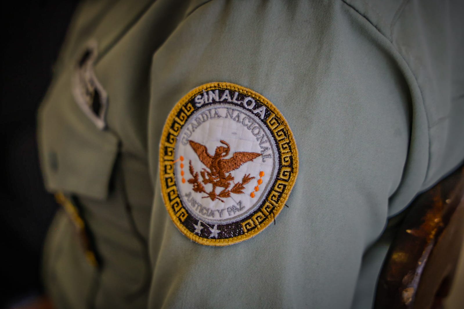 Ceremonia por el aniversario de la Guardia Nacional en El Sauz, Culiacán