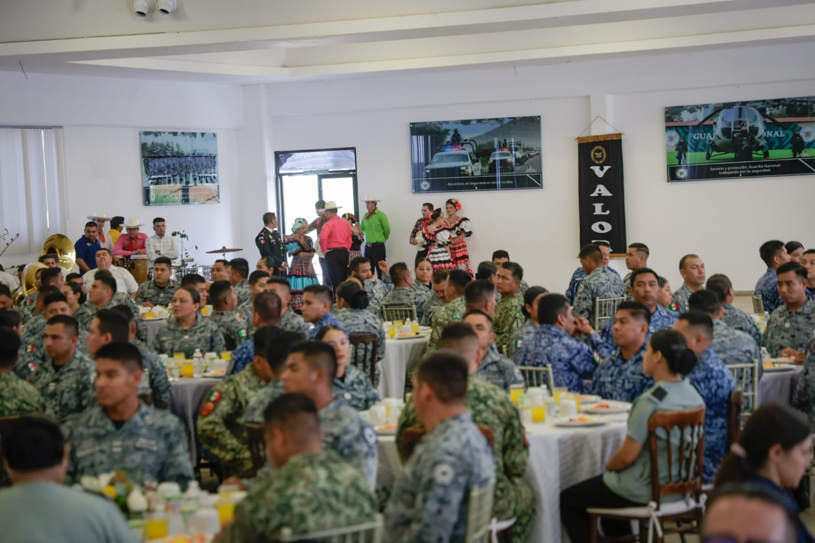 Ceremonia por el aniversario de la Guardia Nacional en El Sauz, Culiacán