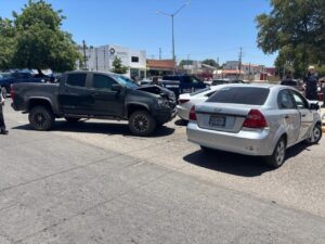 Choque en Guasave