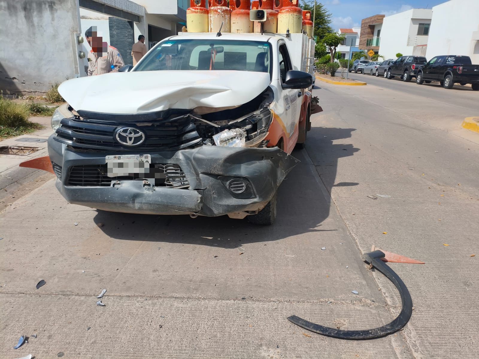 Choque en Guasave, Sinaloa