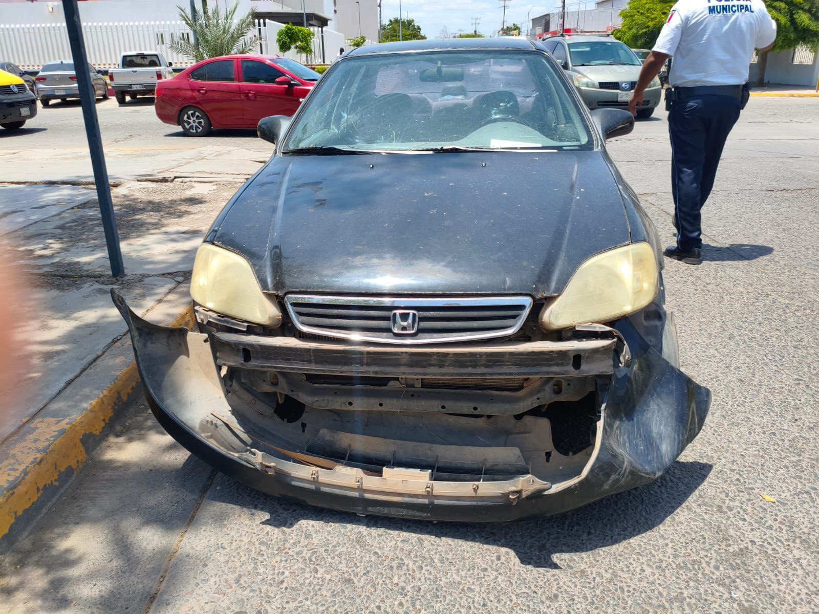Choque en Guasave, Sinaloa