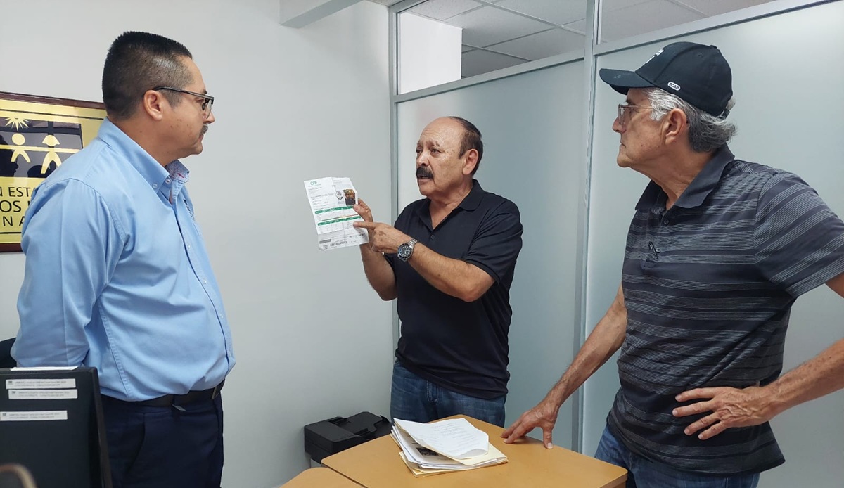 Piden a CEDH intervenga ante altos cobros de la CFE en Guamúchil
