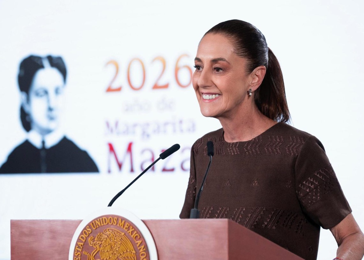 Claudia Sheinbaum en conferencia 'mañanera'