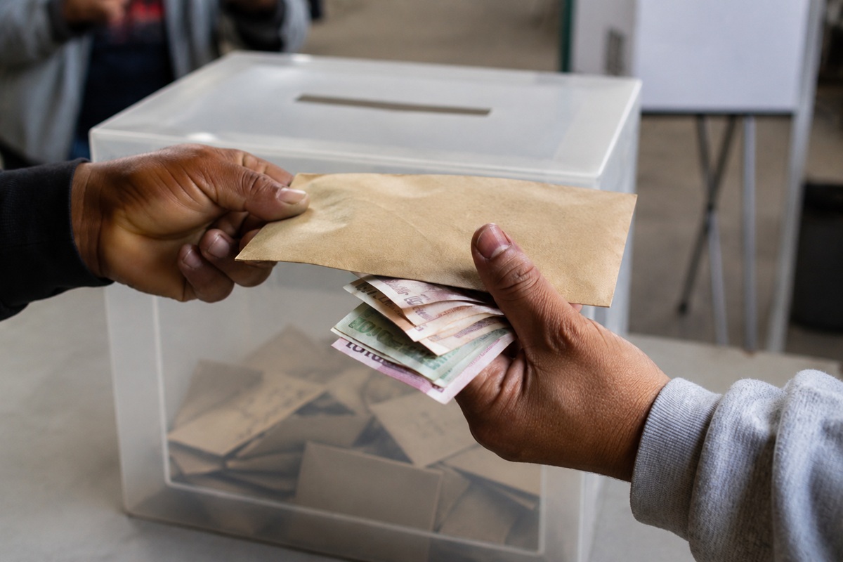 Compra del voto en elecciones