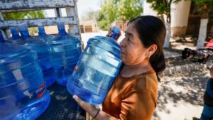 comunidades de badiraguato y mocorito reciben agua para consumo humano del aquaton liquido