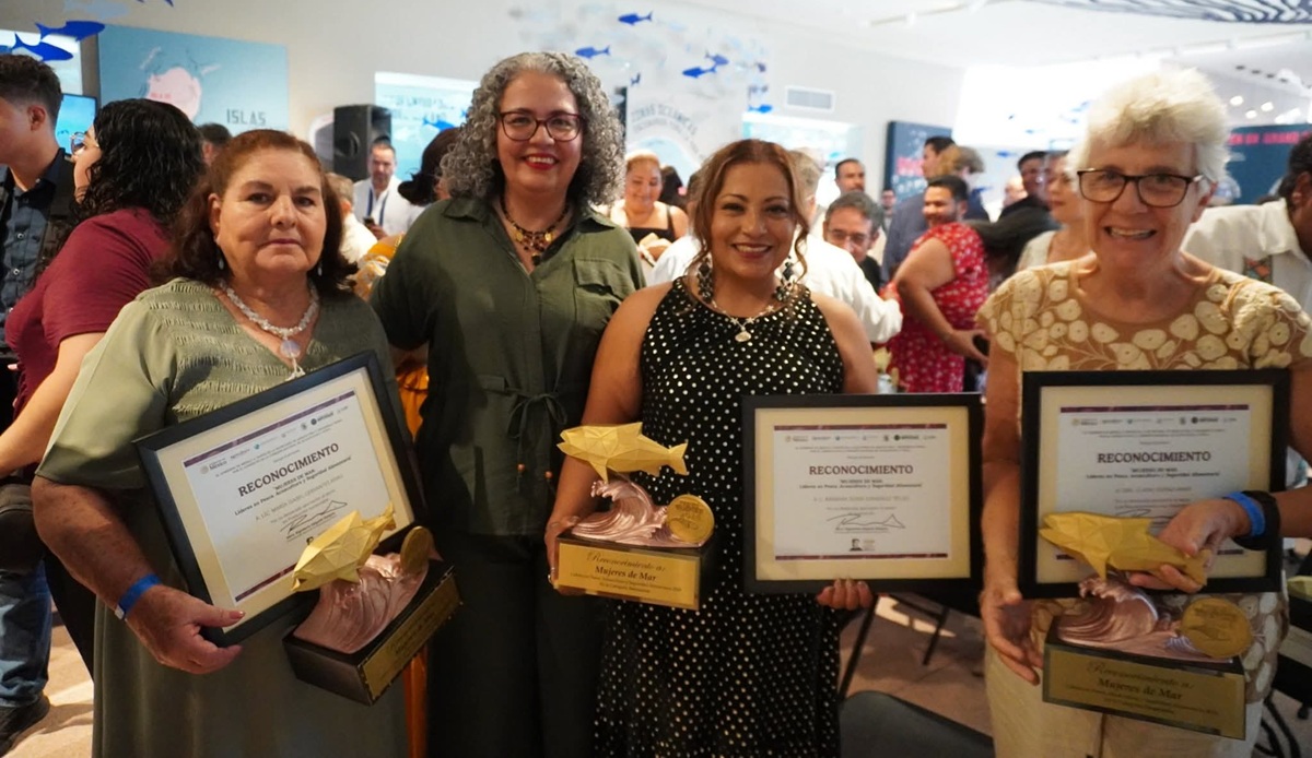 Conapesca entrega el Premio a la Pesca y Acuacultura Sustentable