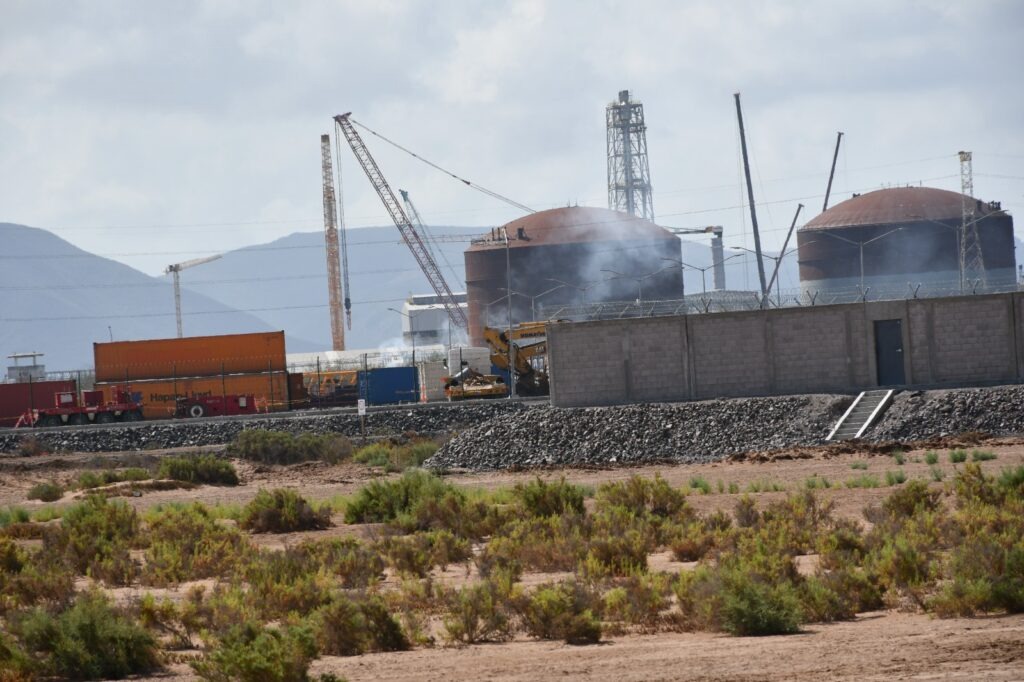 conato incendio planta GPO Topolobampo