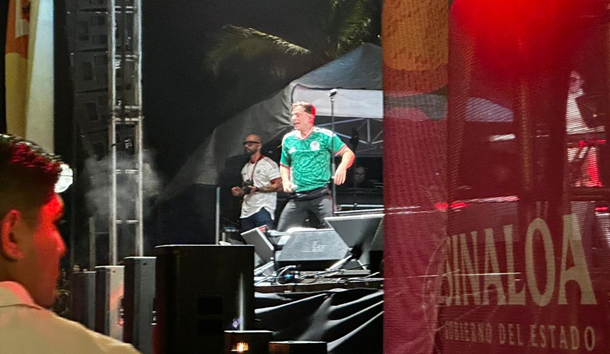 Concierto de Guaynaa en Mazatlán, La fiesta del futbol