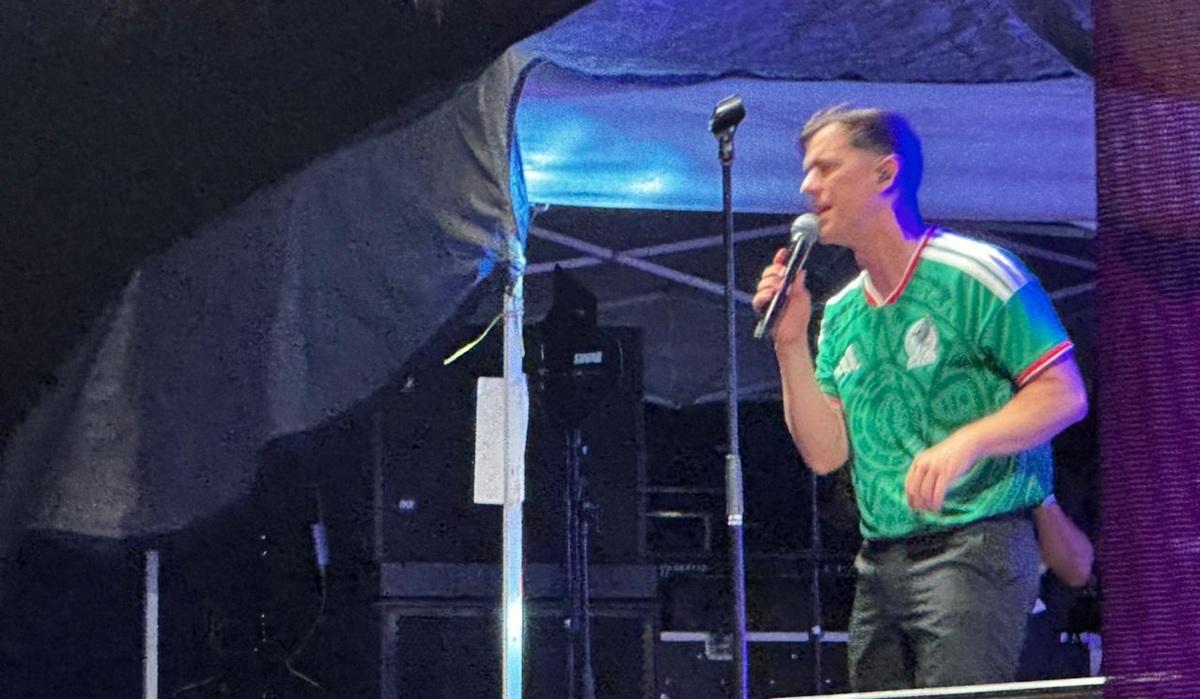 Concierto de Guaynaa en Mazatlán, La fiesta del futbol