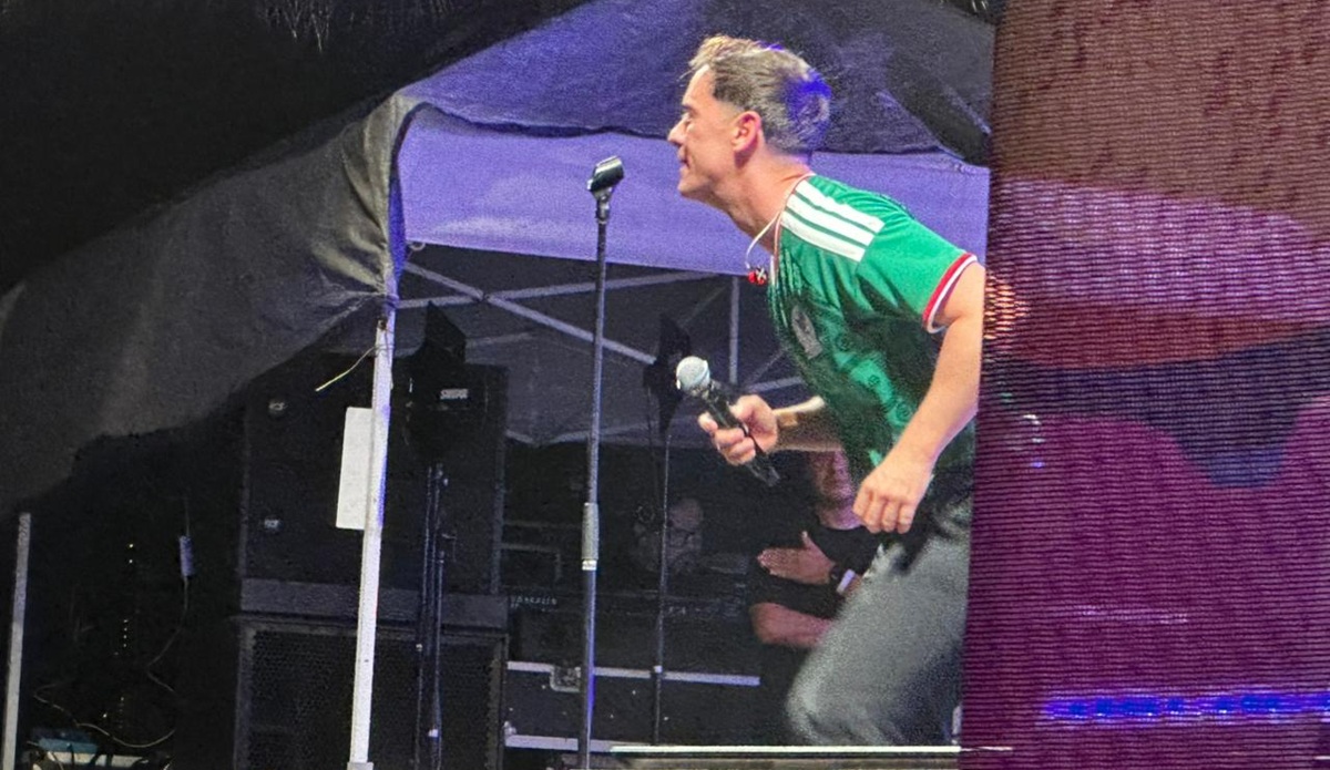 Concierto de Guaynaa en Mazatlán, La fiesta del futbol