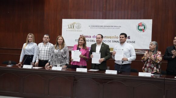 Congreso y STASE firman convenio para incremento salarial del 10% al personal del Poder Legislativo y la ASE