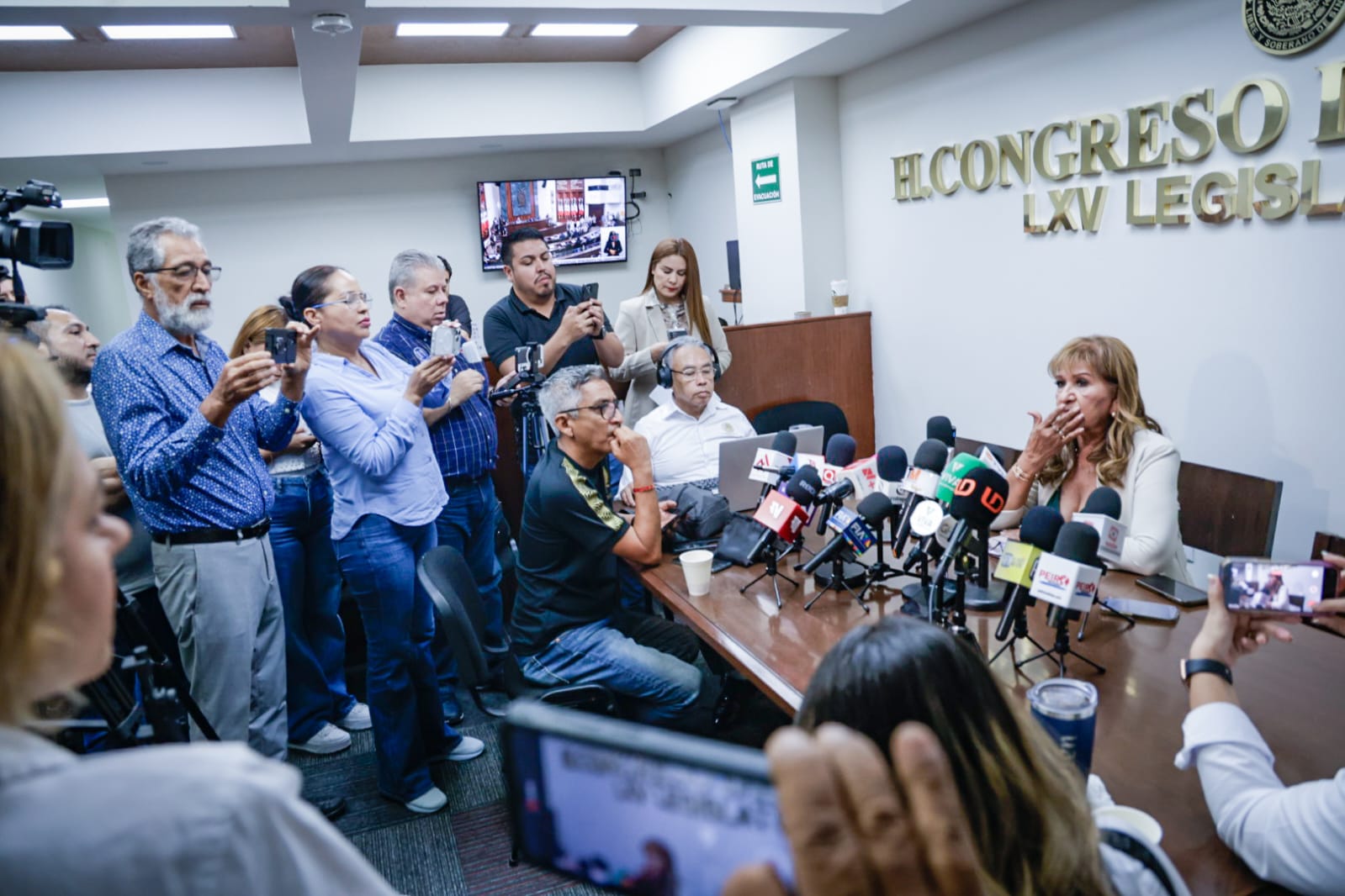Teresa Guerra en Congreso del Estado