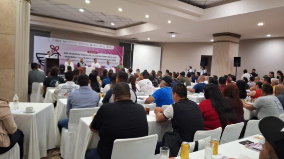 Salud y Seguridad conmemoran en Culiacán, Sinaloa, el Día Internacional contra las Drogas con llamado a fortalecer la prevención