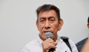 Librado Bacasegua Elenes, presidente del Consejo Supremo Estatal de Kobanaros