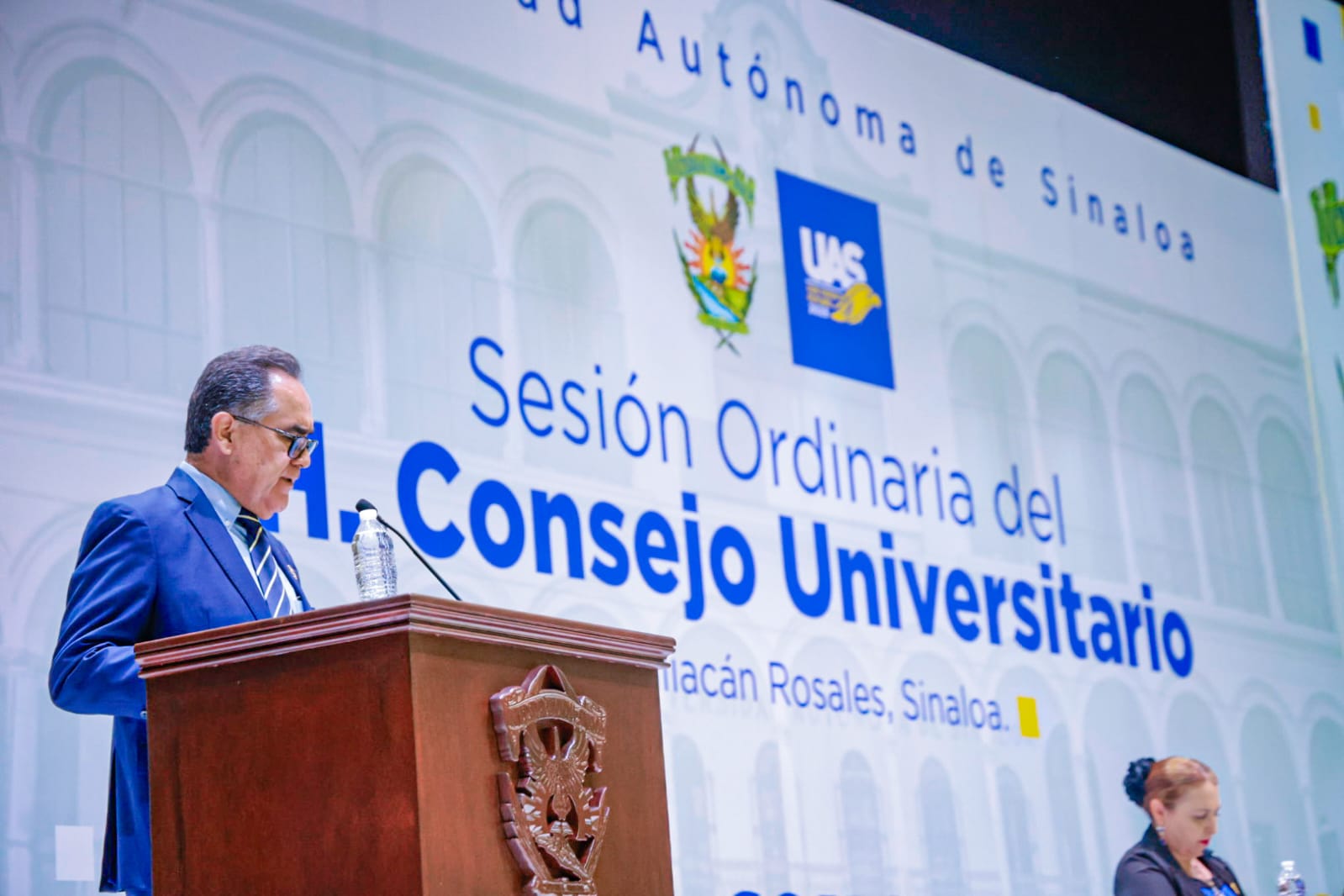 Sesión Universitaria del Consejo Universitario de la UAS