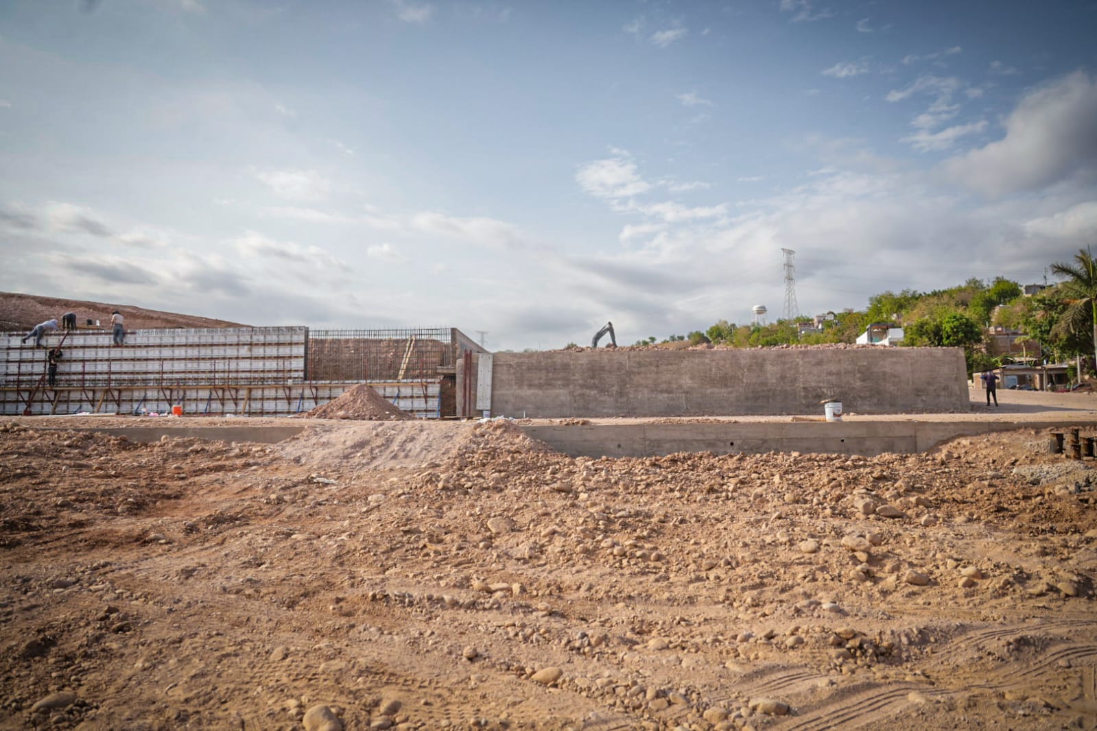 Construcción de Viviendas del Bienestar en la Col. Bicentenario, Culiacán